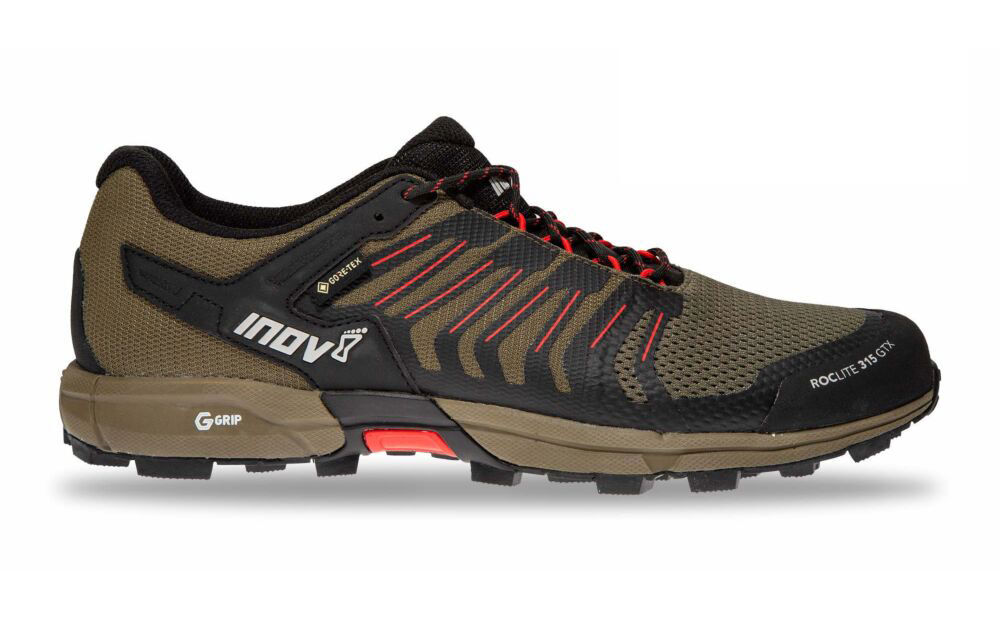 Inov-8 Roclite G 315 Gtx Mens Trail Running Shoes Brown/Red Australia (OJGTBY365)